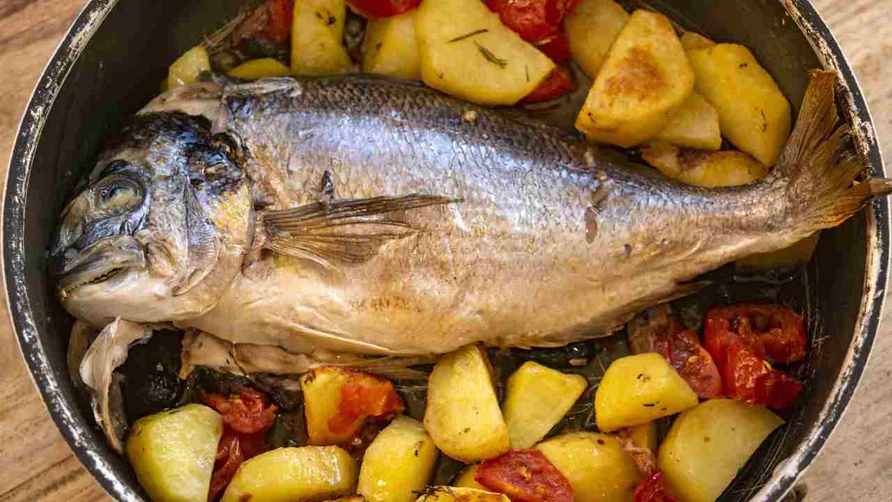 Orata in padella