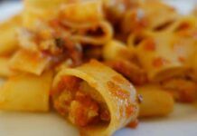 Paccheri salsa e tonno- RicettaSprint