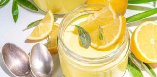 Panna cotta al limone