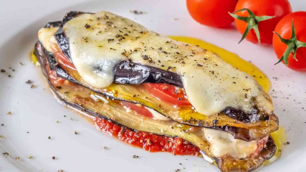 Parmigiana di melanzane leggera
