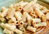 Pasta con crema di melanzane e noci