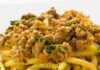 Pasta con il ragù di verdure