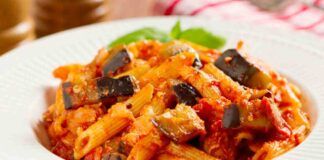 Pasta con melanzane e zucchine fritte RicettaSprint
