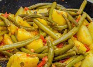 Patate e fagiolini al pomodorino RicettaSprint