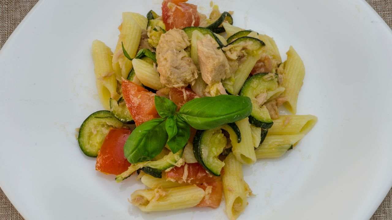 Pennette tonno e zucchine