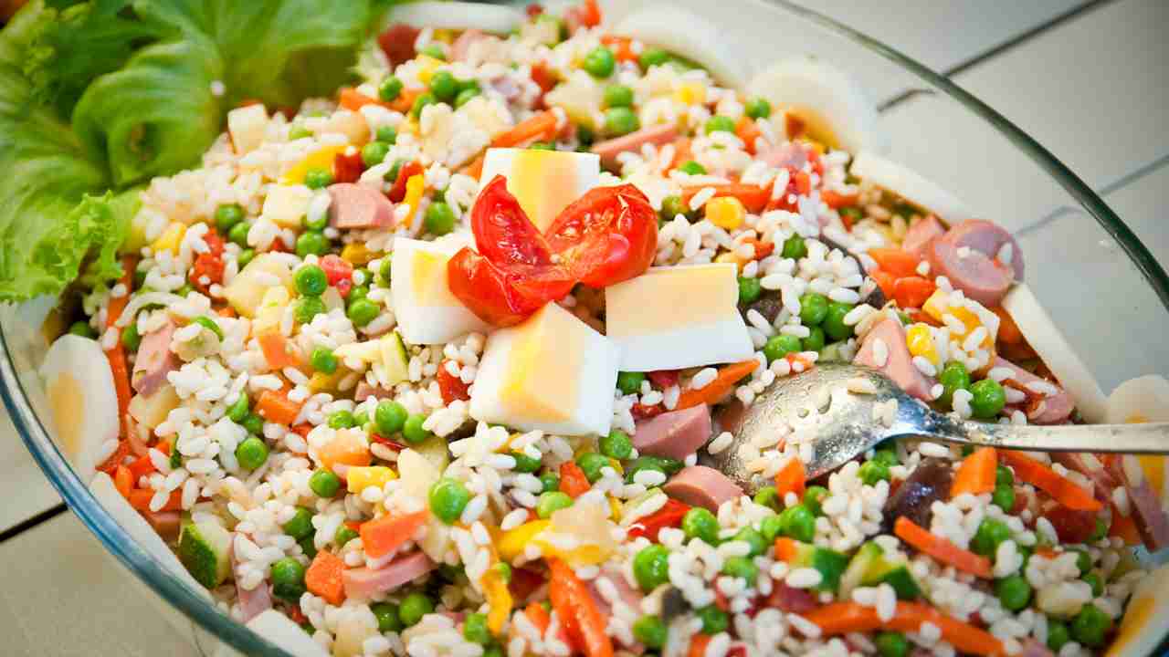Una bella insalata di riso