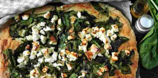 Pinza feta e spinaci