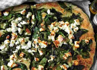 Pinza feta e spinaci