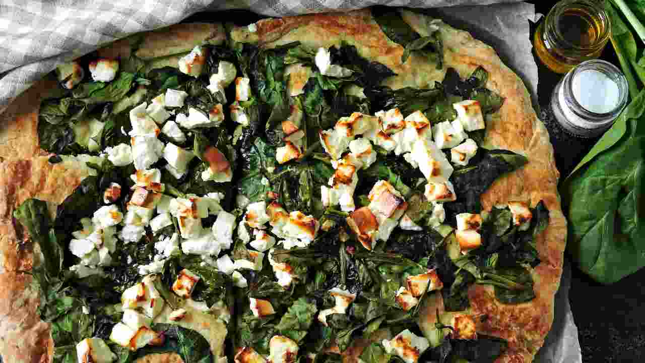 Pinza feta e spinaci