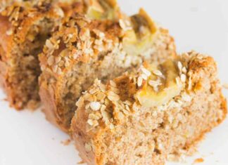 Plumcake avena e pesche RicettaSprint