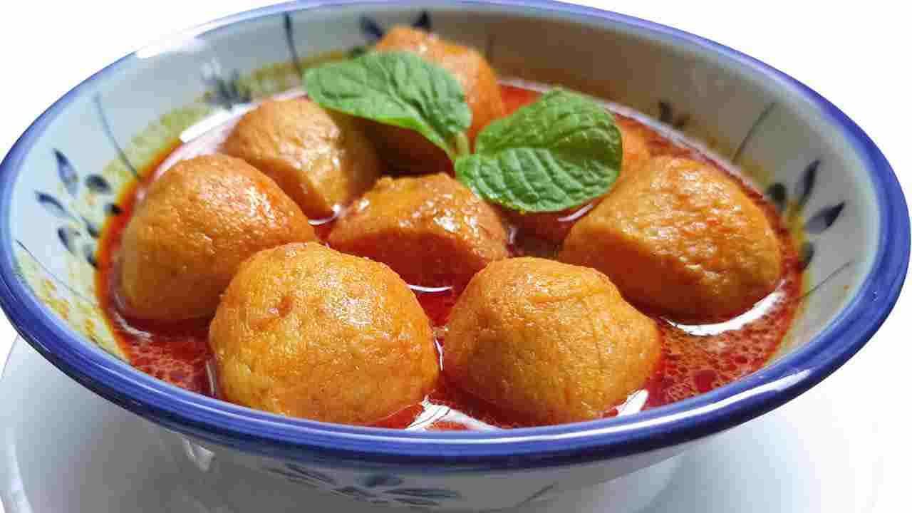 Polpette di pesce al pomodoro