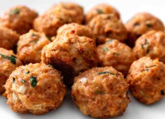 Polpette di ricotta e prosciutto - RicettaSprint