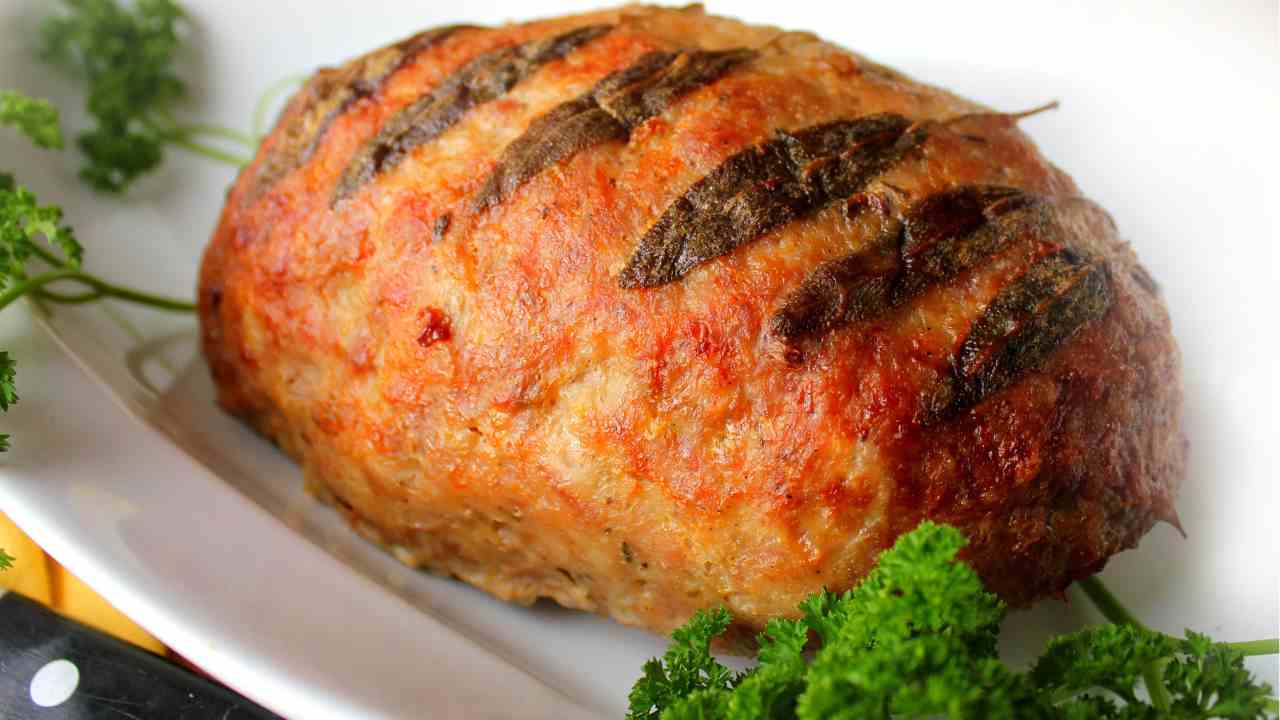 Polpettone ripieno di melanzane e provola RicettaSprint