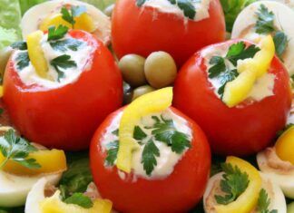 Pomodori ripieni ricotta e uova RicettaSprint