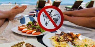 Cibo in spiaggia