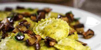 Ravioli con le melanzane