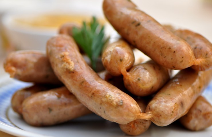 Salsicce cotte