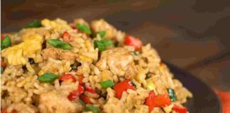 Riso basmati e tante verdure
