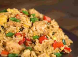 Riso basmati e tante verdure