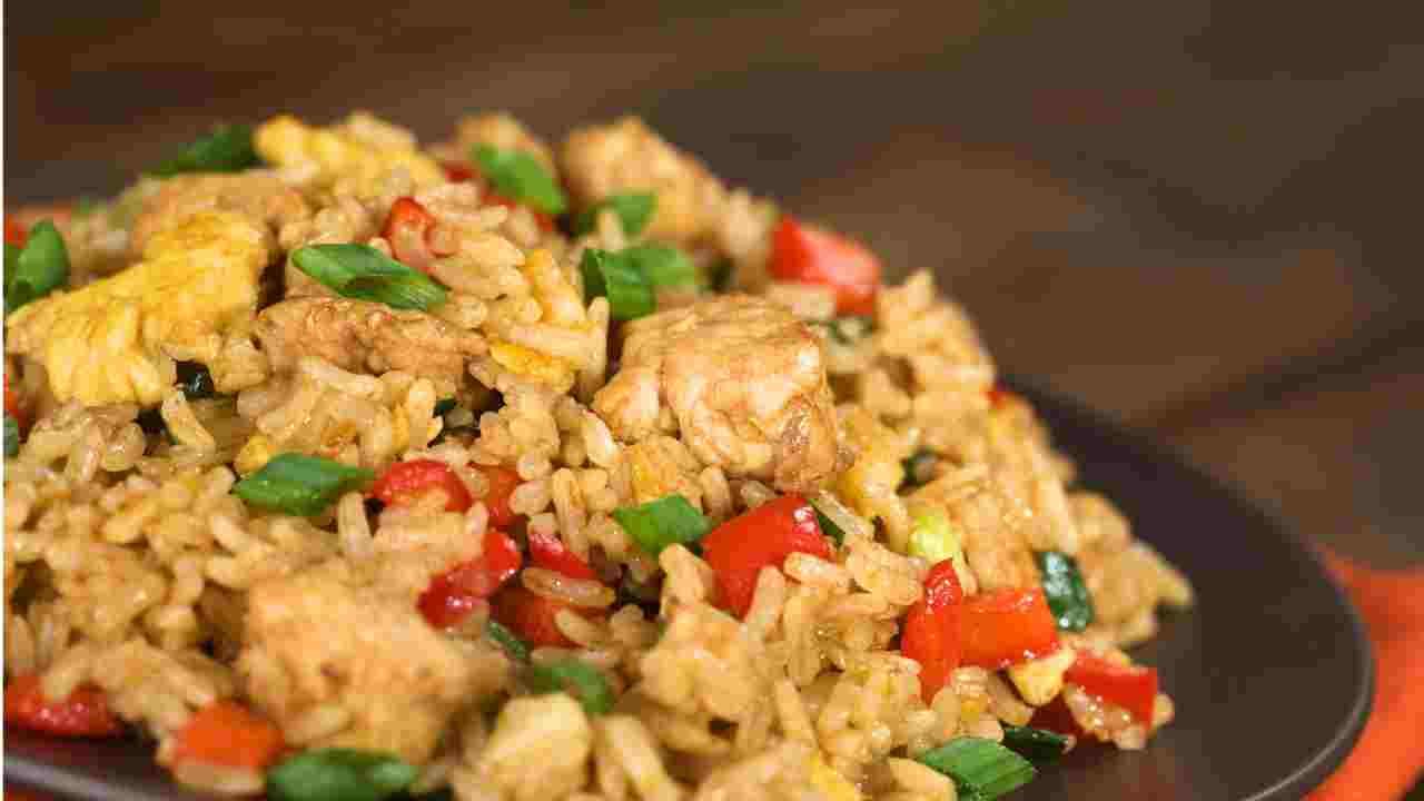 Riso basmati e tante verdure