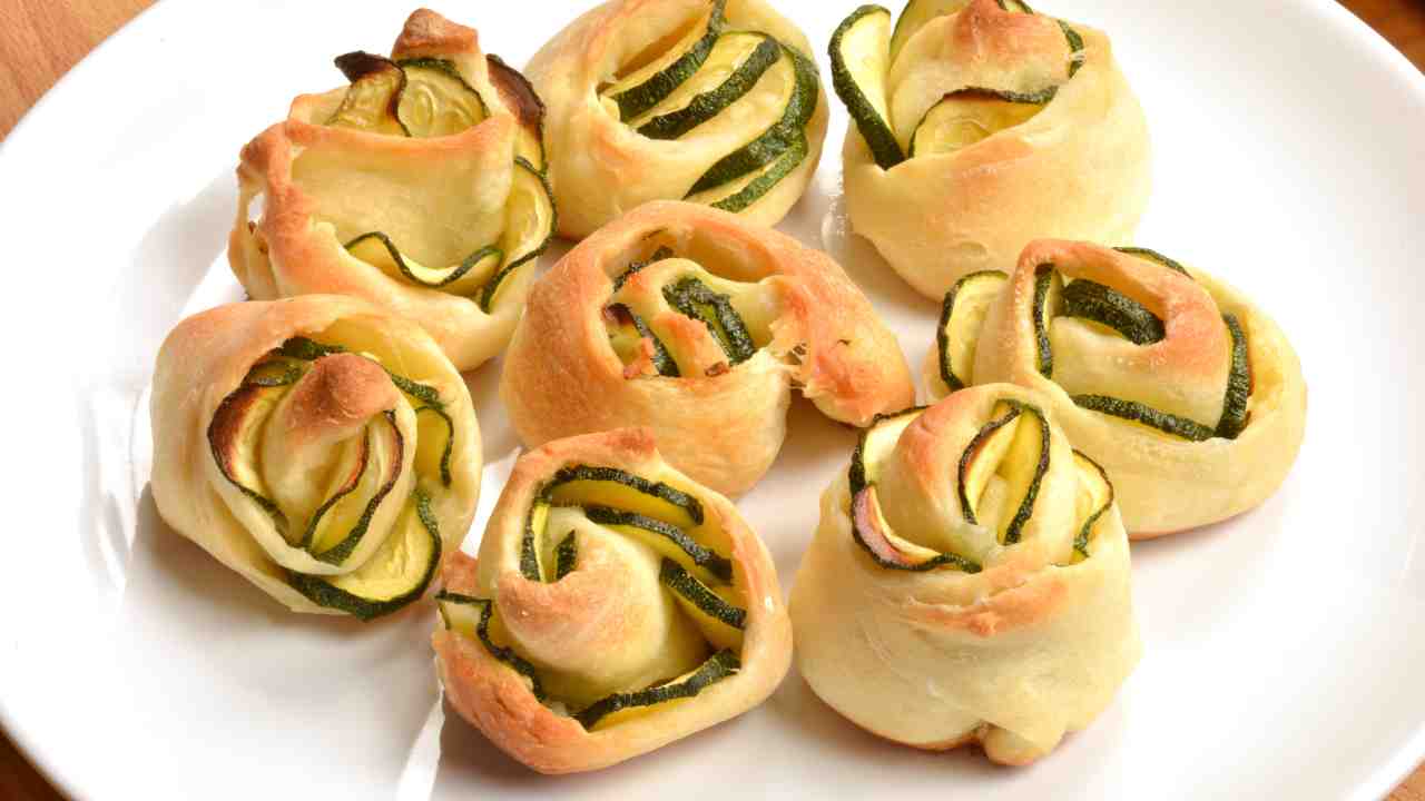 Rolls di zucchine