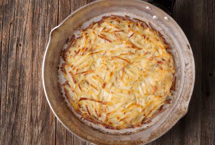 Rosti di patate al posto della frittata - RicettaSprint