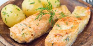Salmone in padella saporito