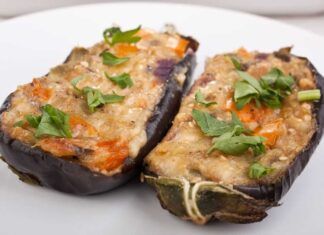 Scarponi di melanzane alla parmigiana