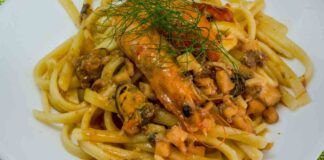 Scialatielli ai frutti di mare a modo mio