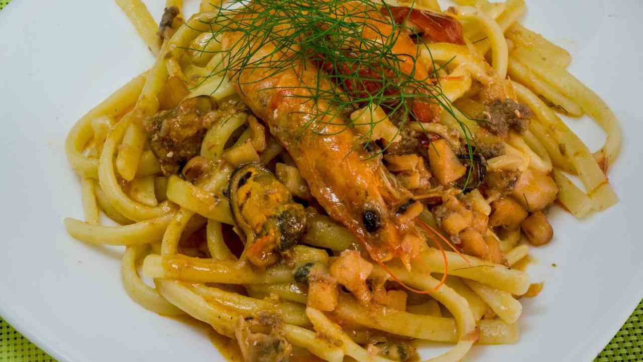 Scialatielli ai frutti di mare a modo mio