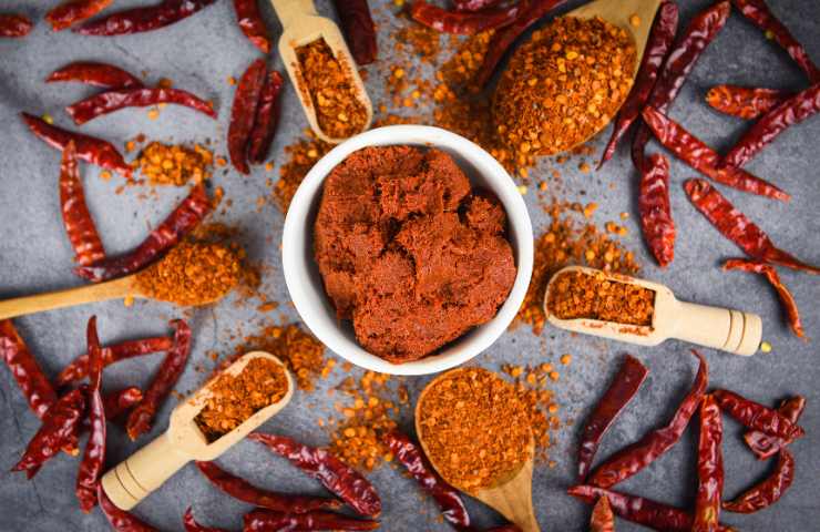 Curry fatto con pepe di Cayenna
