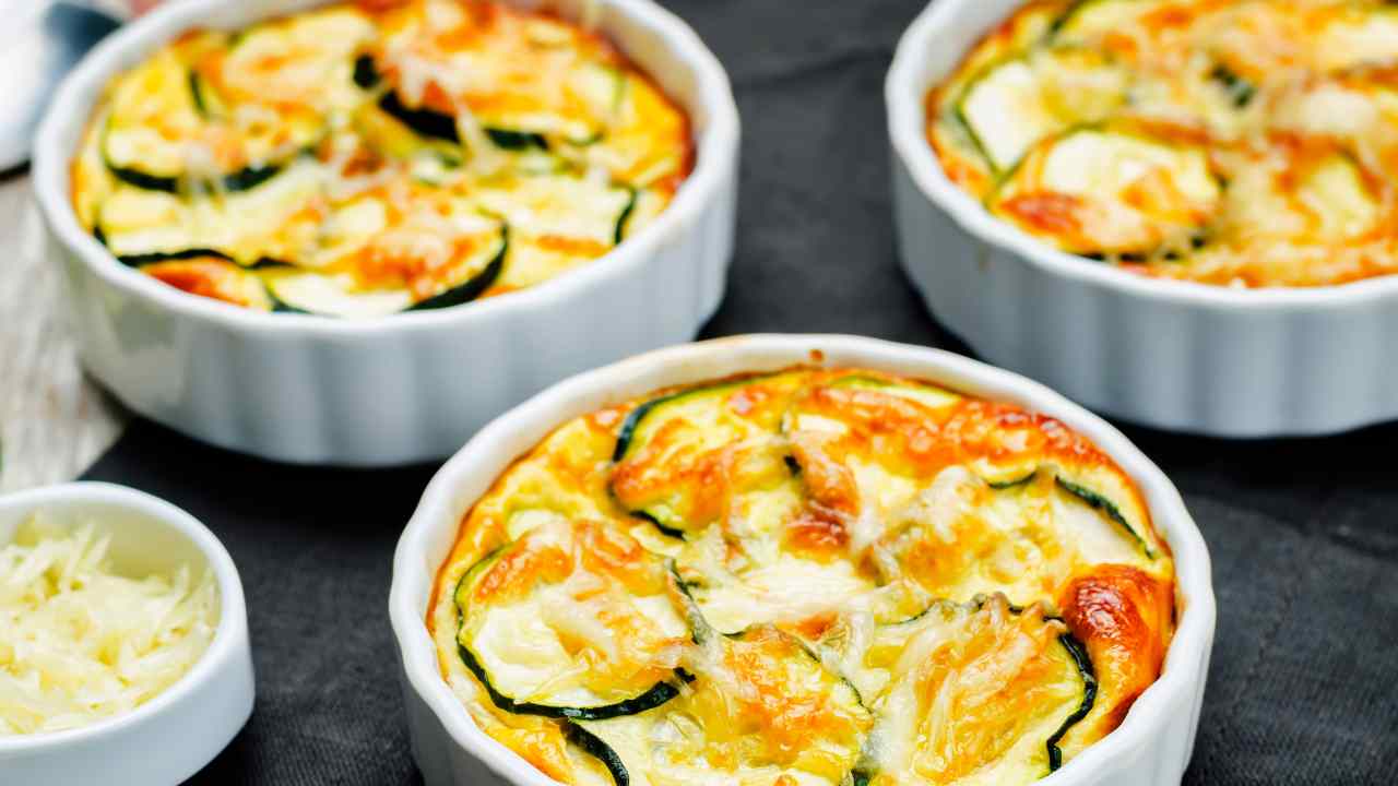 Sformatini di zucchine al forno RicettaSprint