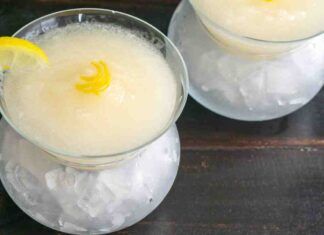 Sorbetto al limone senza gelatiera - RicettaSprint