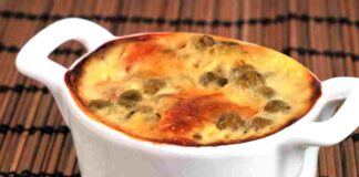 Soufflé con melanzane e formaggio