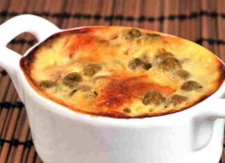 Soufflé con melanzane e formaggio