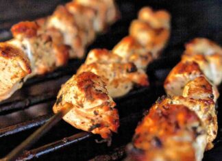 Spiedini di pollo per la dieta - RicettaSprint