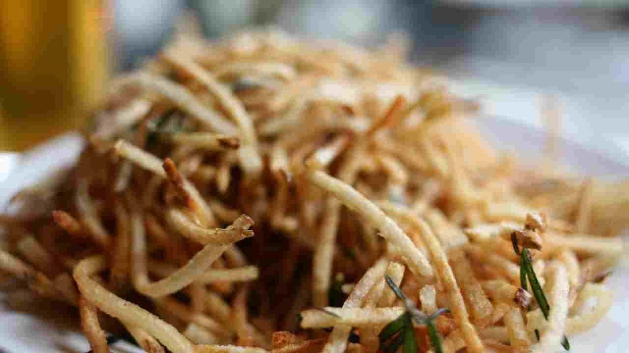 Stick strong di patate fritte