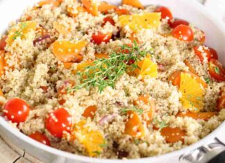 Straccetti di pollo e quinoa - RicettaSprint