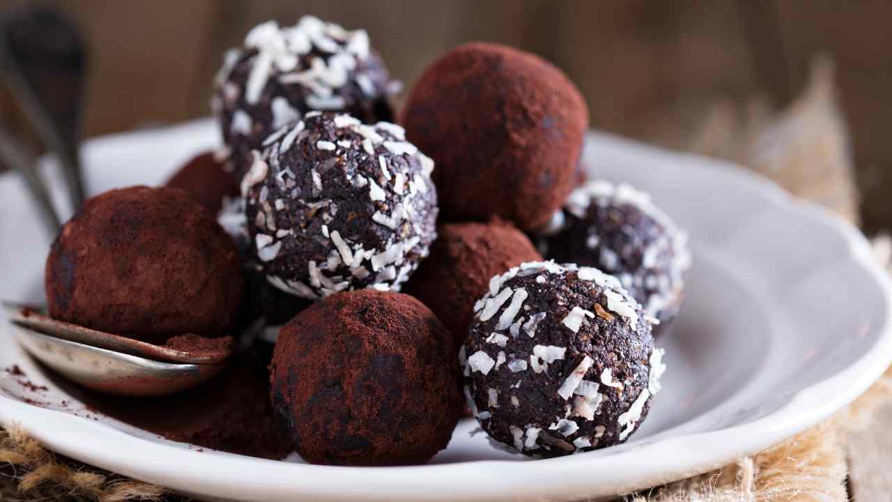 Tartufini al cioccolato RicettaSprint