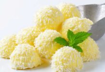 Tartufini cocco e limone