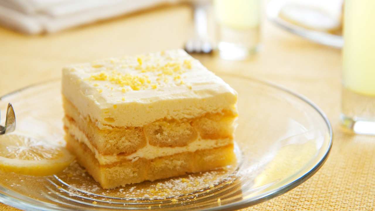 Tiramisù al limone light RicettaSprint
