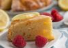 Torta all'acqua e limone senza uova e burro