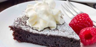Torta caprese light