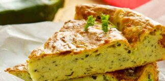 Torta di zucchine con provola e prosciutto cotto RicettaSprint