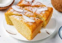 Torta fluffy al cocco