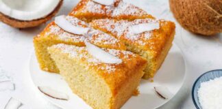 Torta fluffy al cocco