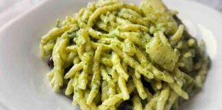 Trofie al pesto e patate
