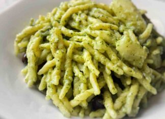 Trofie al pesto e patate