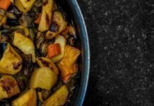 Verdure in agrodolce in tegame Verdure in agrodolce