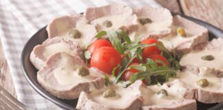 Vitello tonnato ricetta originale con e senza uova